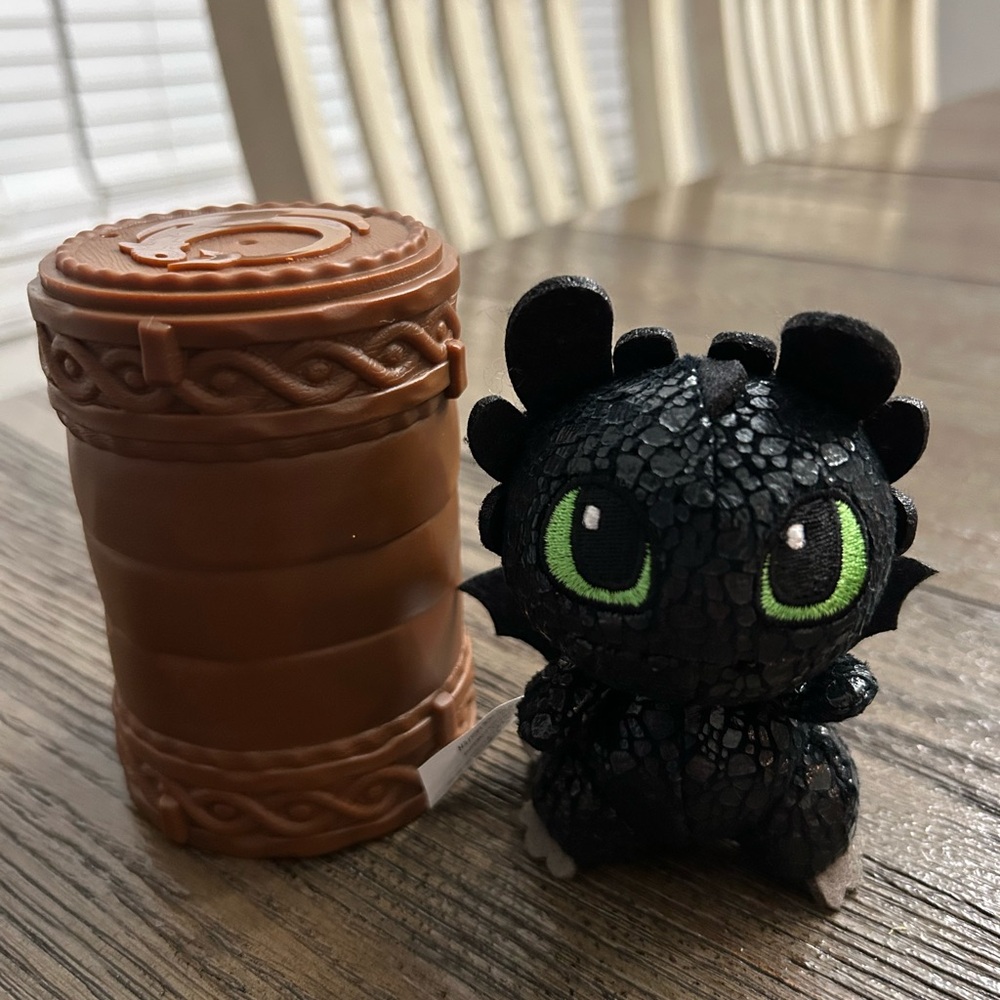 Dreamworks Dragons How to Train Your Dragon, 3-inch Toothless